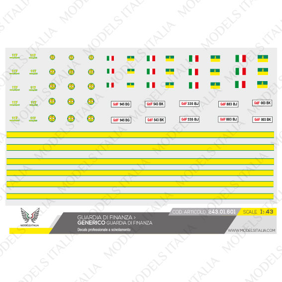 decals generico guardia di finanza