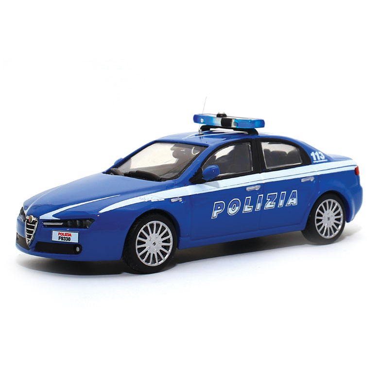 polizia locale modellini in scala