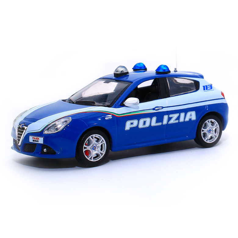 modellini polizia in scala