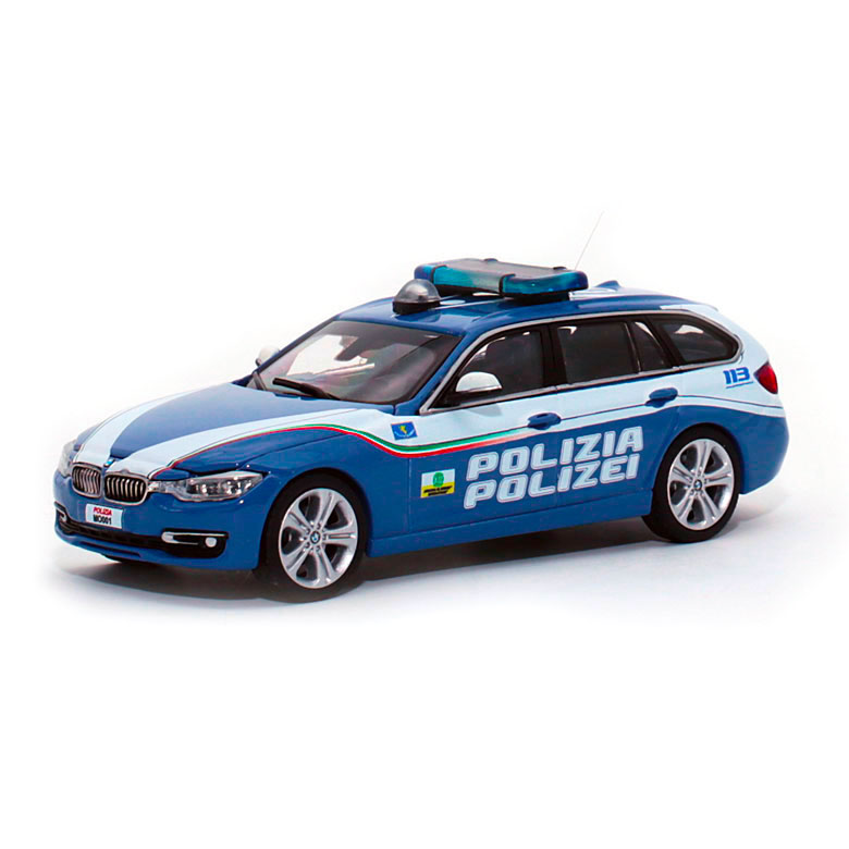 BMW bilingue modellini polizia