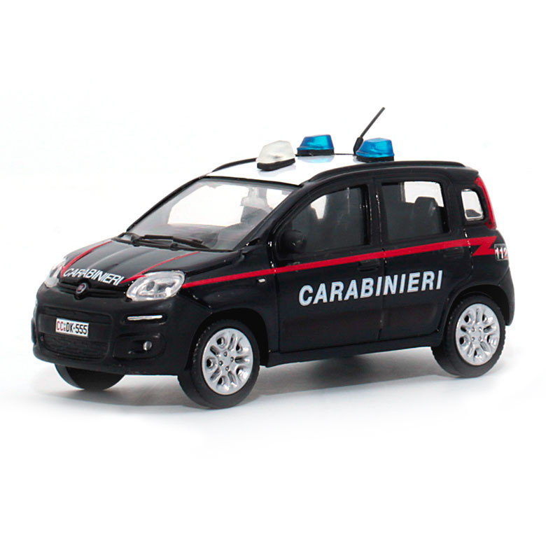 fiat panda carabinieri modellino