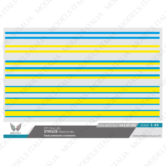 decals strisce misericordia