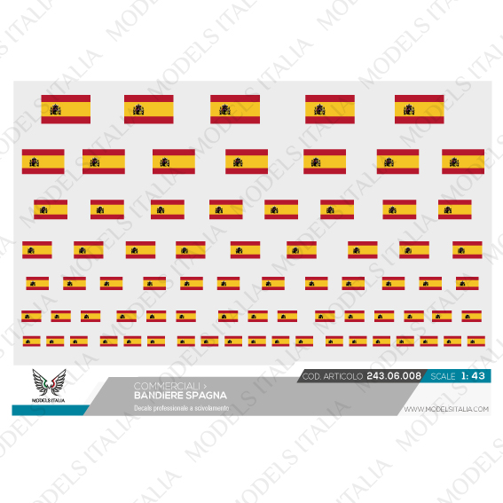 decals bandiere spagna