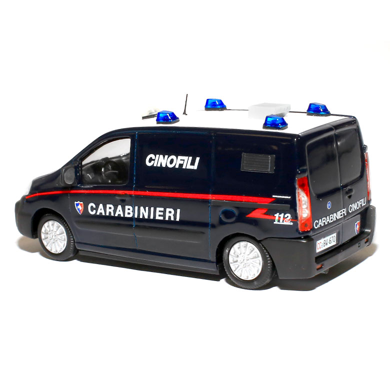 fiat scudo cinofili carabinieri
