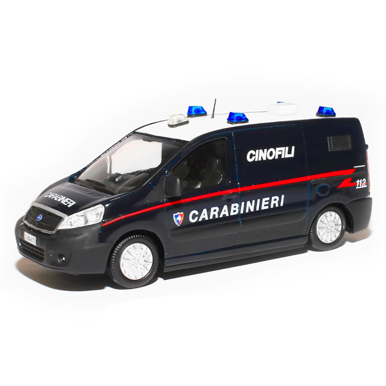 fiat scudo cinofili carabinieri